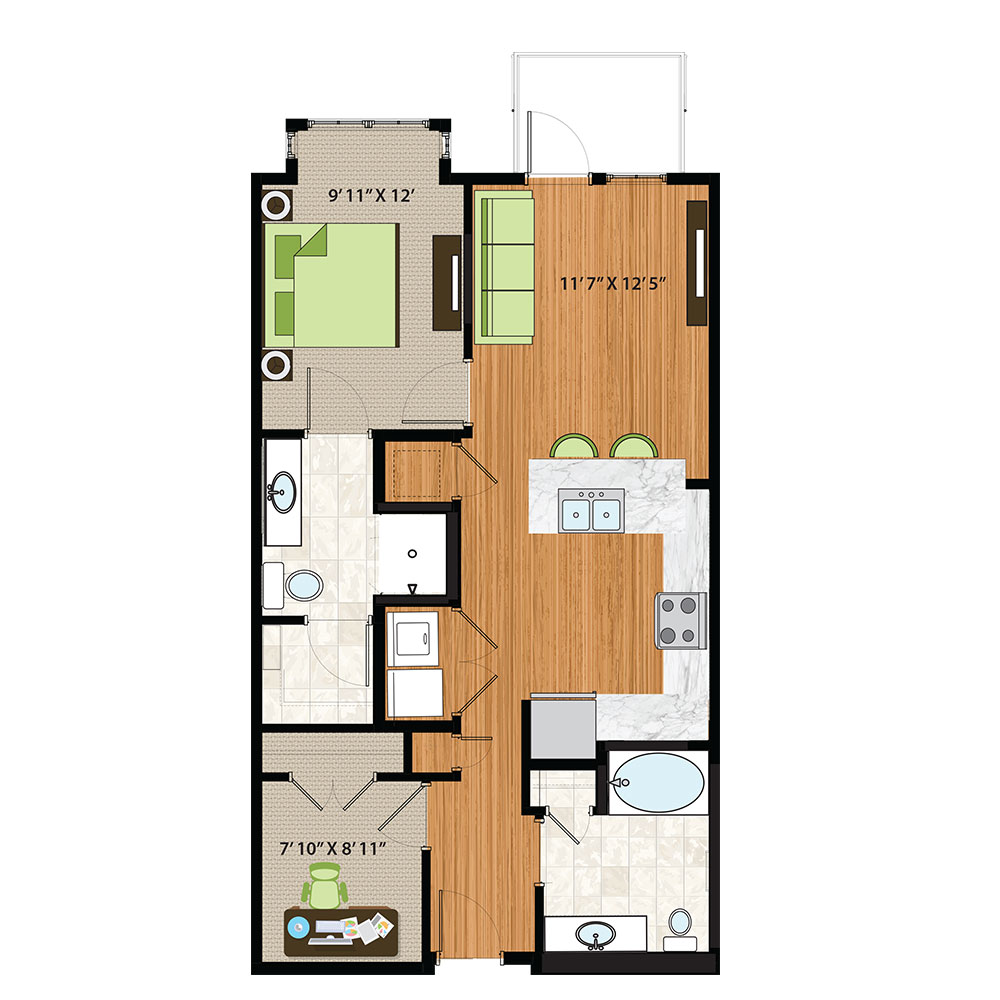 Floor Plan | Schaumburg Apartments