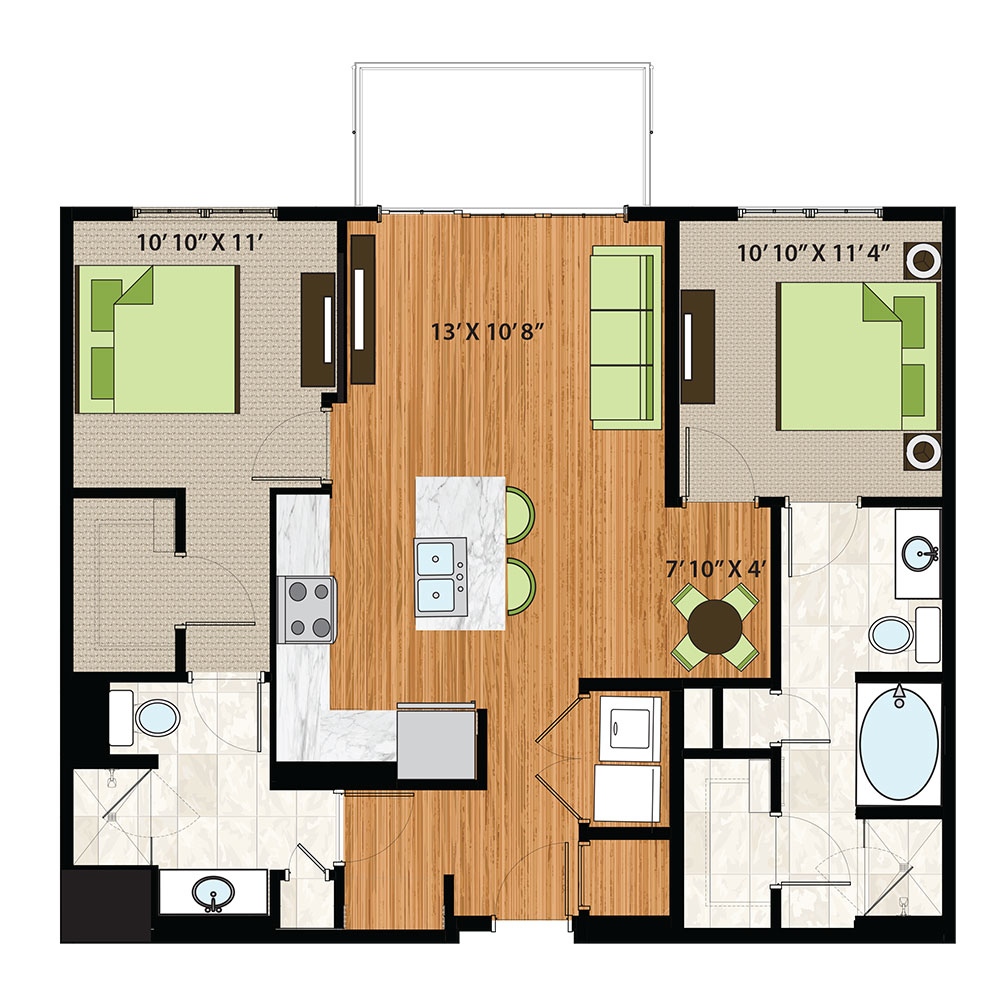 Floor Plan | Schaumburg Apartments