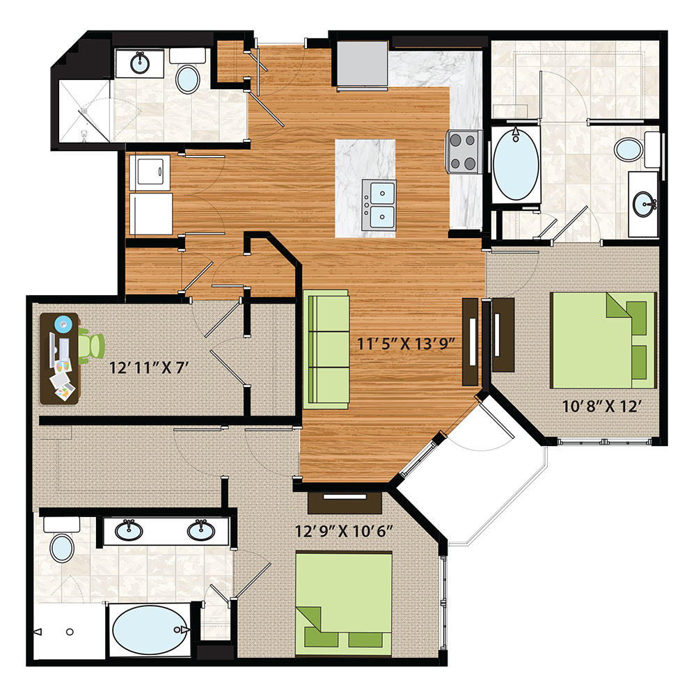 Floor Plan | Schaumburg Apartments